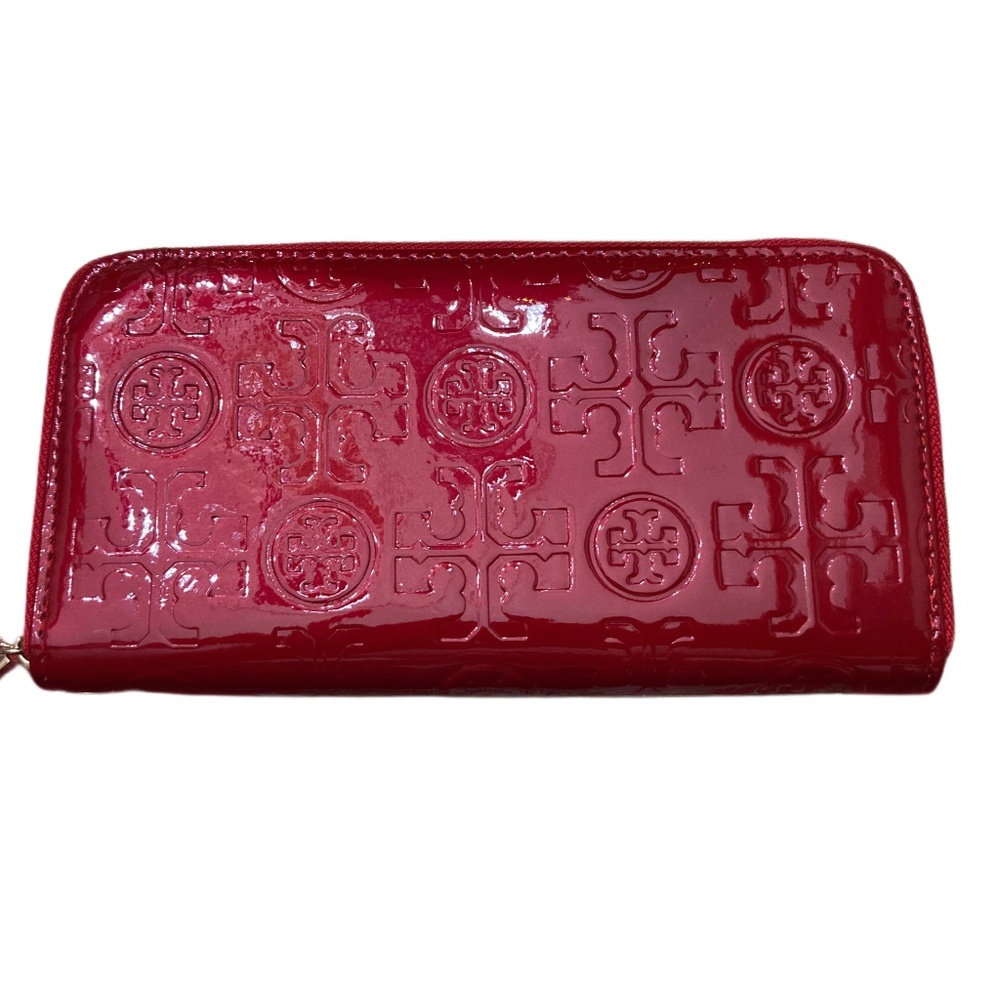 Red Patent Wallet